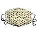 Produktbild Outdoor Mouth Mask with Design, Reusable Half Face Mask Anti-dust Mask, Dust Mask Funny Watermelon Bright Stripe Mouth Mask Face Anti Pollution Outdoor Mask Warm Windproof Face Masks