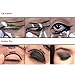 NALATI 6PCs Stencils for Perfect Cat Eyeliner and Smoky Eyes Makeup Tools