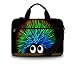 Produktbild Luxburg® Design gepolsterte Business- / Laptoptasche Notebooktasche 13,3 bis 14,2 Zoll mit Schultergurt, Mehrzwecktasche, Motiv: Igel undercover