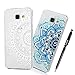 Produktbild BADALink Hülle für Samsung Galaxy A5 2016 3 in 1 Silikon Case Cover Hülle Handycase TPU Case Schale Painted Gemalt Durchsichtig Transparent Etui Cover Protective Shell Telefon Kasten Soft Schutzhülle,Totem Blume Totem + Eingabestift Kapazitive Stylus Pen