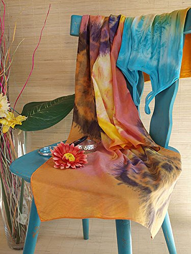 Batikfarben Set, 5 Batik Textilfarben im Set, dunkle Farben - 3