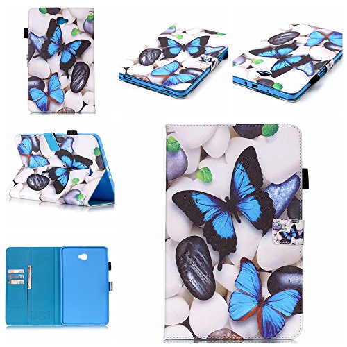Samsung Galaxy Tab A6 H  lle Case Ultra D  nn Handyh  lle f  r Samsung Tab A SM-T580 Tableth  lle PU Leder Tasche Samsung Galaxy Tab A 10 1 Zoll Smart