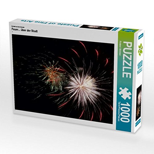Ein Motiv aus Dem Kalender Feuer. über der Stadt 1000 Teile Puzzle Hoch