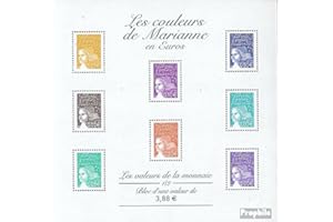 PROPHILA COLLECTION France 3579I Un -3593 I Un Feuille Miniature (complète.Unusg.) neuf avec Gomme Originale ** MNH 2002 Marianne (Timbres pour Les collectionneurs)