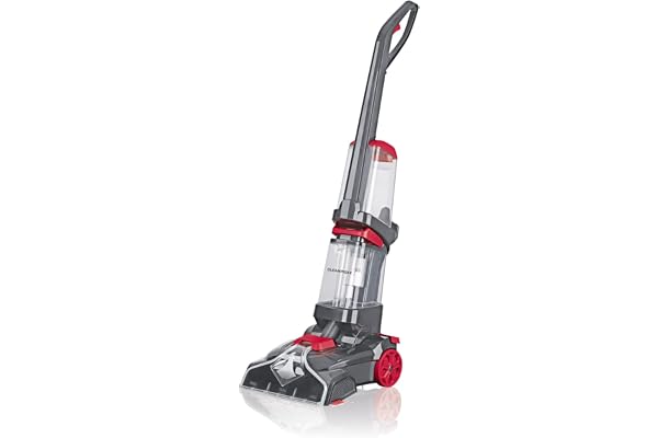 CLEANmaxx Mattrenare AquaStream | 3-i-1: tvätt, rengöring, dammsugning | våtdammsugare med vibrationsborstar och sidoborstar | Tvättdammsugare, torrdammsugare i 1 – för att hålla den ren på nästan