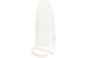 BTICINO, Universelle Audio-Hausstation für analoge Sprechanlagensysteme (4+n, 1+n), Türöffnertaste, Farbe: Weiß, 334262