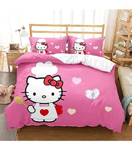 Halantex - AMC001 - Animal Crossing Personaggi in Campeggio Copripiumino Set Letto Singolo Ufficiale - Multicolore - 100% Cotone - 140x200centimetri + 70x90cm