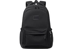 PEUIGNAO Mochilas Instituto Chica Escolares Adolescentes Juveniles Mochila Escolar Adolescente Chica Mochila Colegio Niña Primaria Mochila Cole Secundaria Universidad Juvenil Universitarias Escuela Negro