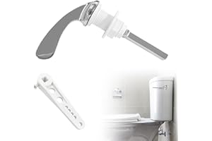 TIANNAIT Mango de Metal para Inodoro - Accesorio de Baño de Repuesto para Cisternas