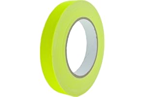 varivendo NEON Ruban adhésif mat fluorescent 10 mm x 25 m (NEON-gelb 10mmx25m)