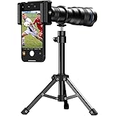 Apexel HD 36X Telephoto Lens for Smartphone, Telephoto Lens for Mobile Phones with Tripod for iPhone 12 / 11Pro, Samsung Huaw