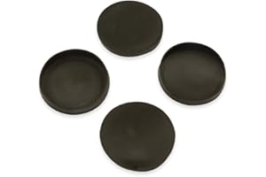 FIRST4MAGNETS Gummikappe Geeignet Für 40mm Durchmessermagnete zum Schutz Zartes, Kratzempfindlicher Oberflächen - 41mm Durchmesser x 6mm Hoch x 0,5mm Dicke - Pack von 20