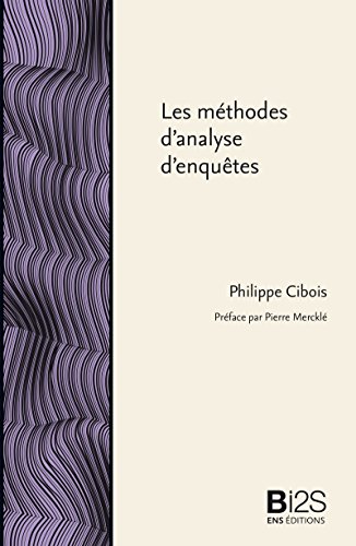 Download Les méthodes d'analyse d'enquêtes Download Les méthodes d'analyse d'enquêtes