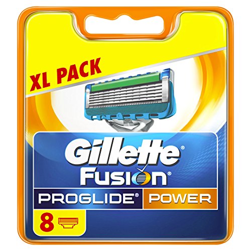 Gillette Fusion ProGlide Power Rasierklingen (Für Männer) 8 Stück