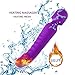 Produktbild GAMELOVESEX Wireless Handheld Wand MassaG^er with Heating^ Mode - MeDiLcal Silicone, USB RecharG^eable, Multi-Mode for Body TherDDeutic, 100% Waterproof and Quiet.(Purple)