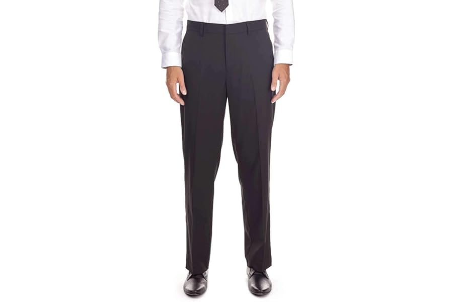 Integriti Schoolwear Boys Adjustable Waist Regular Fit Age 3-18 Years Black Charcoal Grey Navy Blue School Trousers