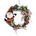 Produktbild Christmas Wreath, Christmas Ornament Little Girlande Weihnachten Schneemann für Merry Christmas Party