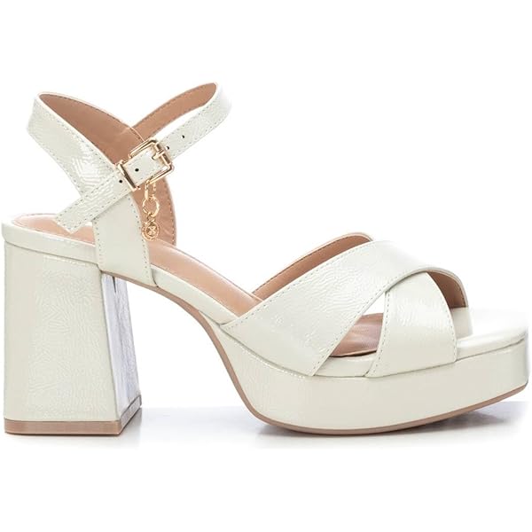 Sandales à Talons En Cuir Marron