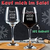  Personalisiertes Harry Potter Weinglas, Harry Potter Geschenke, Valentinstag Geschenk für sie, Accio Wein, Wein Geschenk lustig