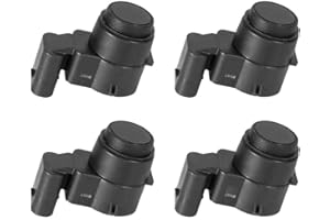 Hlyjoon 4-teiliger Parksensor, 66202180146 PDC-Parksensor Autoersatzteile Passend für Auto E81 E82 E87 E90 E91 E92 X1
