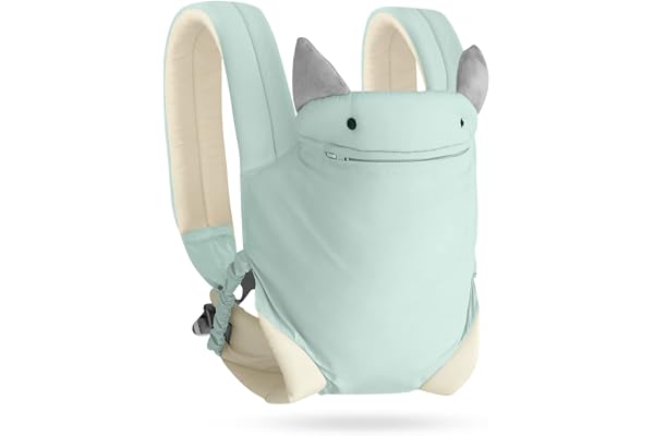 SONARIN 4 en 1 Porte-bébé Léger,Coton Respirant Porte Bébé Avant et Arrière Porte-bébé Écharpe de Portage Ergonomique,Multi-Positions pour Nouveau-né Bébé Enfant 0-36 Mois(Bleu)