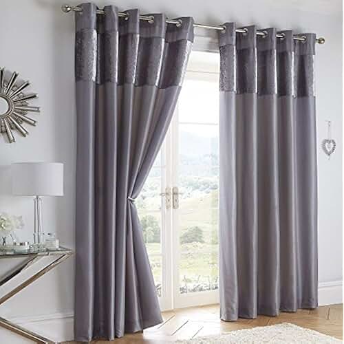 Amazon.co.uk 90x90 eyelet curtains Home & Kitchen