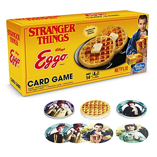 Preisvergleich Produktbild OTHER ADULT GAMES C4548102 Stranger Things Eggo Kartenspiel, Mehrfarbig