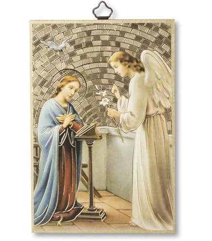 Frères Bonella | Tableau Sacré Représentant Notre-Dame Avec Enfant Sur