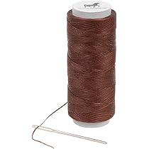 Fil Tressé Noir Crinière Sellerie Cuir Animalon Fil Animalon Ciré Tressé - Fil De Crinière Noir - Pour Sellerie Et Travaux Du Cuir Fil Tressé Sellerie