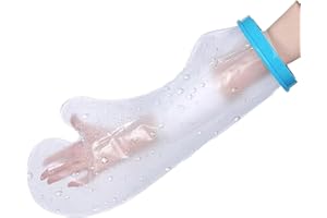 XONGSYUE Protections pour Plâtre Imperméable, Protection Platre Douche, Couvre-main Plâtré pour Adultes, Protection Platre Bras, Réutilisable Protège-bras étanche pour les Mains Blessées, le Poignet