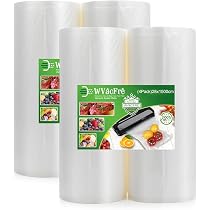 Rouleau De Sacs Sous Vide O2frepak 28x4570cm - Sans BPA, Compatible Toutes Scelleuses (Total 45.7m)