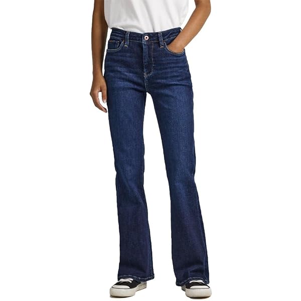 Jean PE PE JEANS Dion Flare - Taille 27, Coupe Flare En Denim Stretch - 10