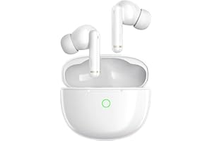KOMUSII Cuffie Bluetooth,Controllo Touch Auricolari Bluetooth 5.3 con Stereo 3D Immersivo,IP7 Impermeabili,Connessione Automatica,Fino a 24 ore di Batteria,per iphone/Samsung/Android/IOS, In Ear Bluetooth