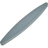 VIVALUXE Tırpan Bileme Taşı 225 mm Oval, Tırpan, Bı&ccedil;ak, &Ccedil;im Bi&ccedil;me Makinesi ve Balta İ&ccedil;in Dayanıklı, Uzun &Ouml;m&uuml;rl&uuml;, Hassas Bilem