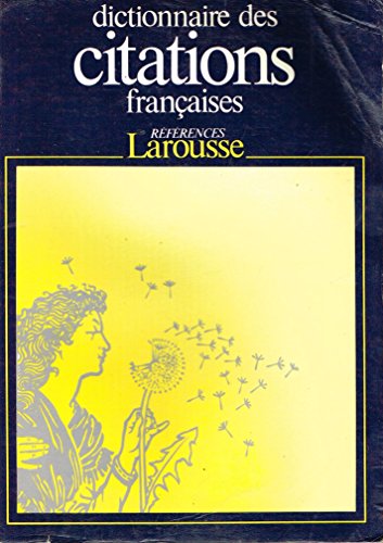 couverture de : Dictionnaire des citations fran&ccedil;aises