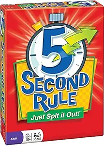 Tickles 5 Second Rule Card Board Games, Best Fun Family Brain Game,Birthday Gift for Boys, Girls, Adults, Kids 10+ Years ( Multicolor)