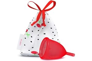 Ladycup - Copa menstrual "Wild Cherry", Talla- L (Large)