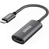 Anker USB C to HDMI Adapter (4K@60Hz), 313 USB-C Adapter (4K HDMI), Aluminum Portable USB C Adapter, for MacBook Pro, MacBook
