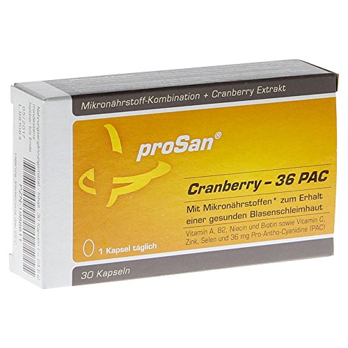 Preisvergleich Produktbild ProSan Cranberry 36 PAC, 30 St