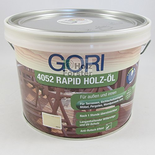 Gori 4052 Rapid Holzöl 9900 Farblos, 2,50 Liter