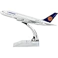 SCHUBERT only for Display Diecast Aeroplane Scale Model Size -16 cm X 14 cm (AIR Lufthansa),multicolor