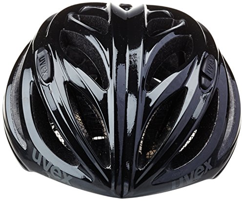 Uvex Boss Race Casco de Ciclismo, Unisex Adulto, Negro, 52-56 cm - Uvex