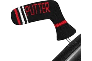 Scott Edward Golf Knitted Blade Putter Cover, 1 Piece in Pack, Double Layers knit, Fits Golf Blade Putters, Cute and Soft Acrylic Fabric