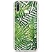 Produktbild Jinghuash Kompatibel mit Huawei P30 Lite Hülle Transparent TPU Silikon mit Muster Ultra Dünn Durchsichtig TPU Stoßfest Bumper Handyhülle Schutzhülle Tasche Case-Bananenblatt