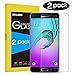 Produktbild [2 Stück] Samsung Galaxy A5 Schutzfolie, SPARIN Premium-Gehärteter Glas-Schirm-Schutz Panzerglasfolie Displayschutzfolie für Samsung A5 2016 (5 Zoll) mit [Kratzfest] [Blasenfrei] [Lebenslange Garantie]