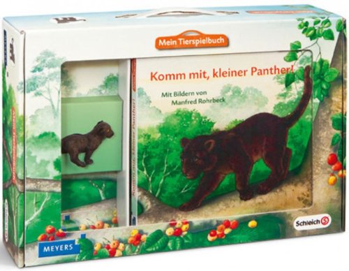 Preisvergleich Produktbild Schleich 70614 Mein Tierspielbuch - Komm mit, kleiner Panther