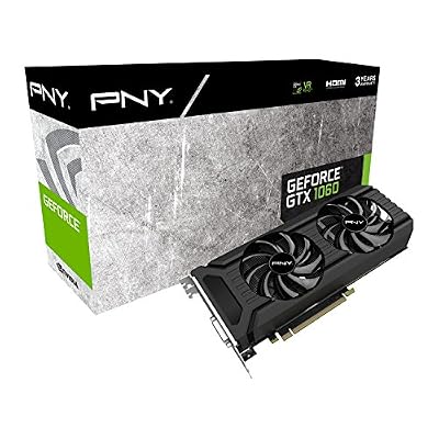 PNY Carte Graphique GeForce GTX 1060 6GB GDDR5