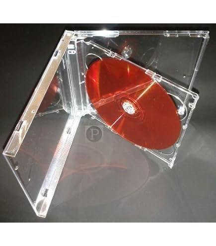 Générique Boitier Vide Slim Incassable Transparent pour 1 CD