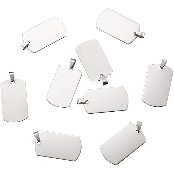 30 Pendentifs Vierges En Acier Inoxydable - 30 Mm Diamètre, 1 Mm épaisseur, Pour Estampage Et Bijoux DIY - 7