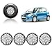 Auto Pearl - Premium Quality Car Full Wheel Cover Caps Silver and Black 14 Inches For - Maruti Suzuki Ritz RS.1349.00